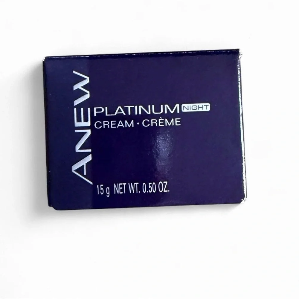 NIB Avon Anew Platinum Night Cream Travel Size 0.5oz